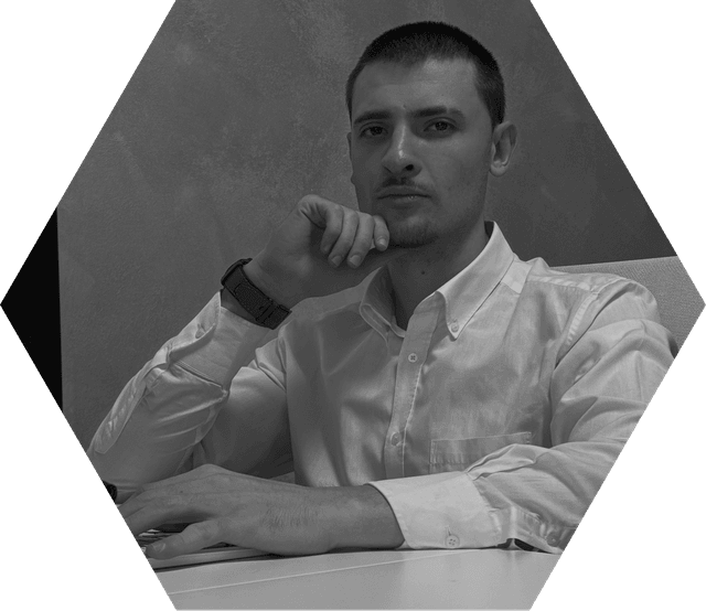 Illustrazione che rappresenta Alessio Burbulia come Web Developer, Designer e SEO Specialist a Torino