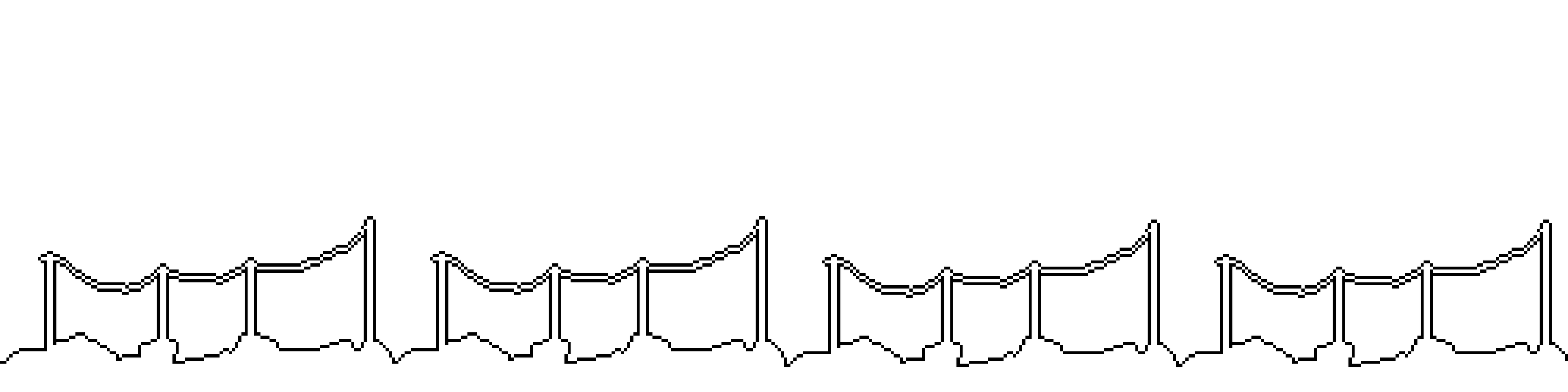 layer Quarto livello dello skyline con elementi frontali dettagliati